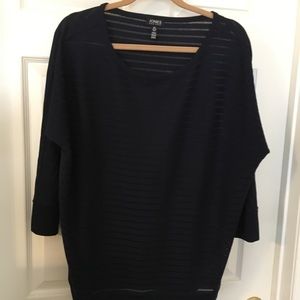 Jones of New York Navy Sweater L